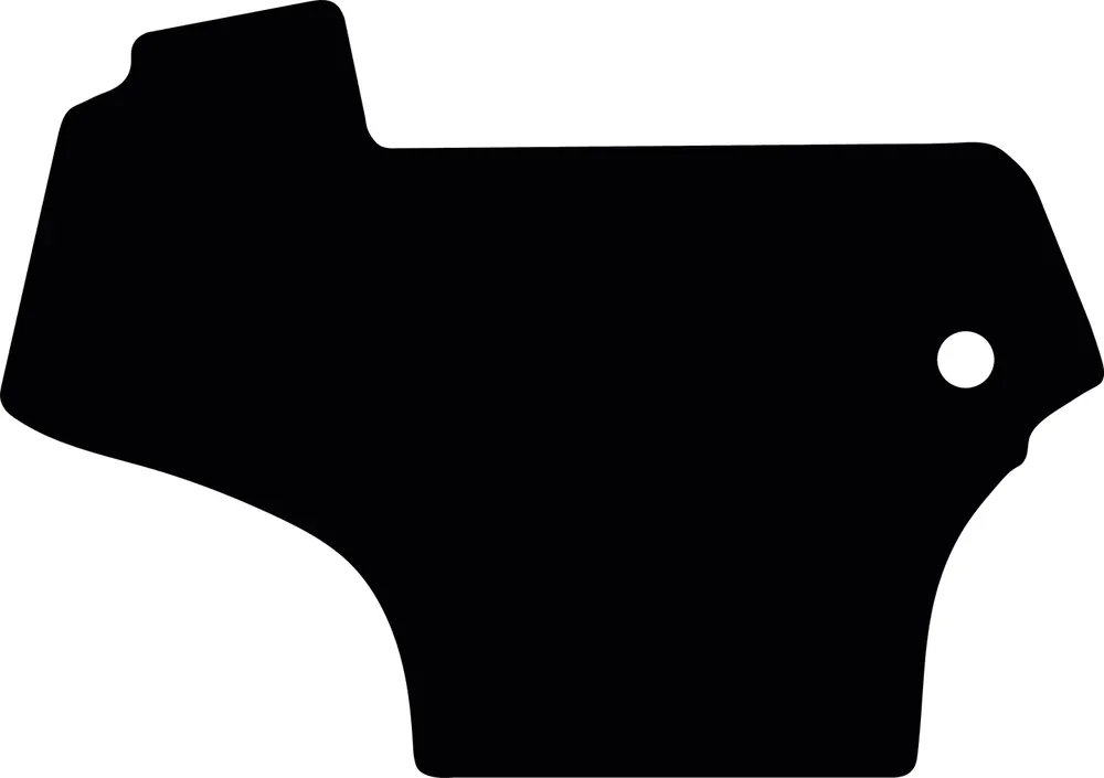 Neu Im Sortiment Fußmatte Velours schwarz, für Deutz-Fahr Traktor Agrotron Serie 6 Basis/RC-Shift/TTV, 7 TTV, 8 TTV, 9 TTV, Maxi Vision Kabine, ab Bj. 17