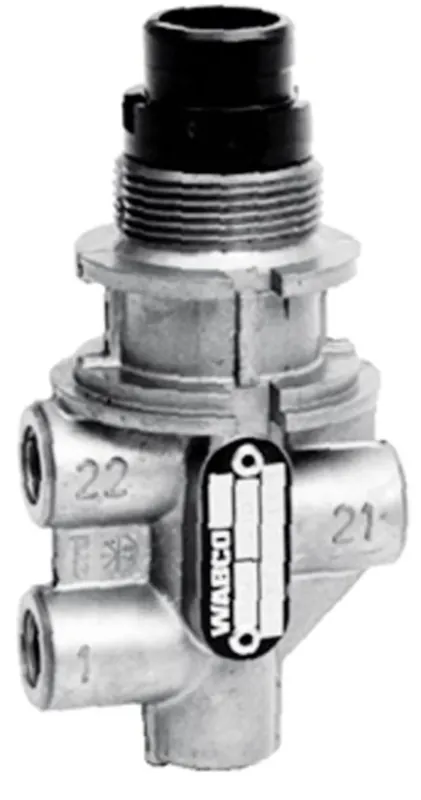 Wabco 4/3-Wegeventil "2"NW 2,5 mm, pneumatisch, Raststellung 60°/60°, Neuteil, 463 037 003 0 Preis Gesenkt