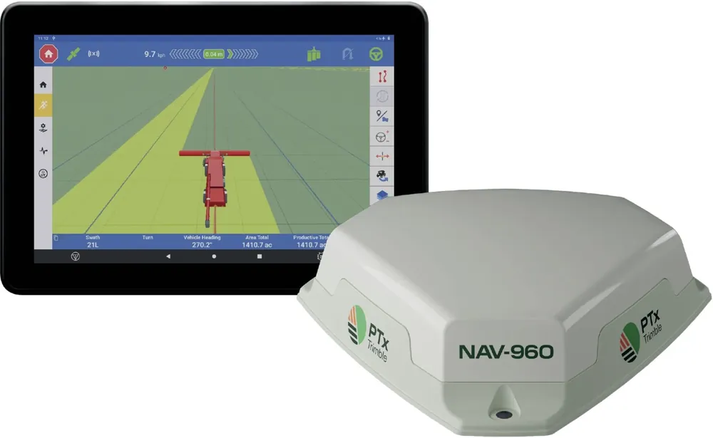 Preis Gesenkt PTx Trimble Parallelfahrsystem "Bundle I" für Fahrzeuge mit vorbereitetem Lenksystem, 97552-33-EX/Kit