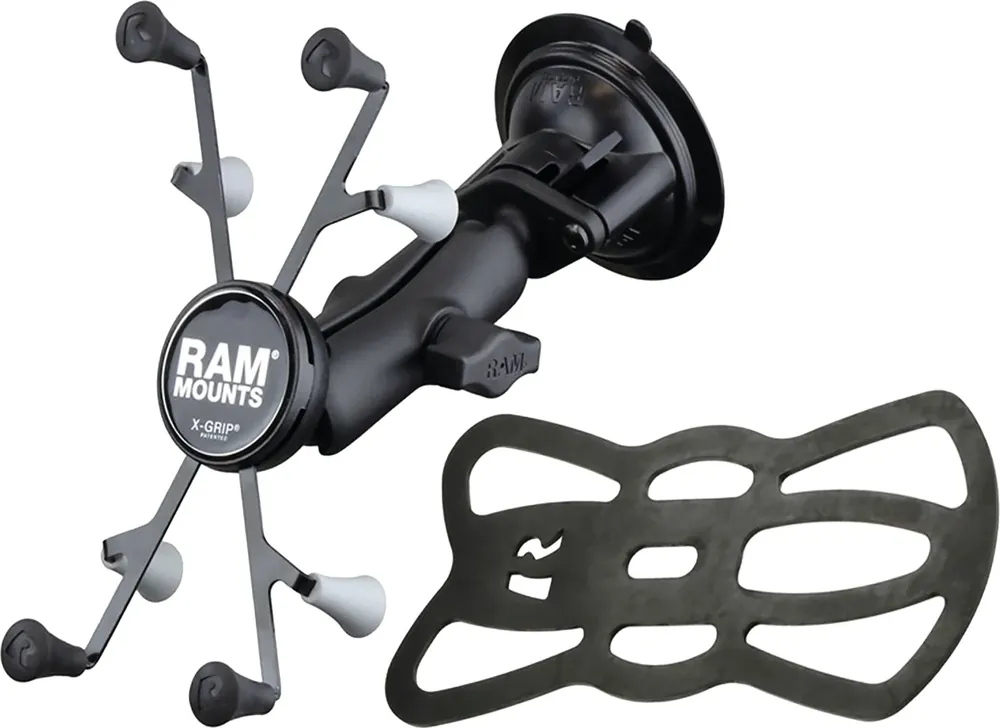 Knallerangebot RAM® MOUNTS Tablethalter "X-Grip® II" mit Saugfuß B-Kugel 25,4 mm/1", für 7"- und 8"-Tablets, RAM-B-166-UN8U