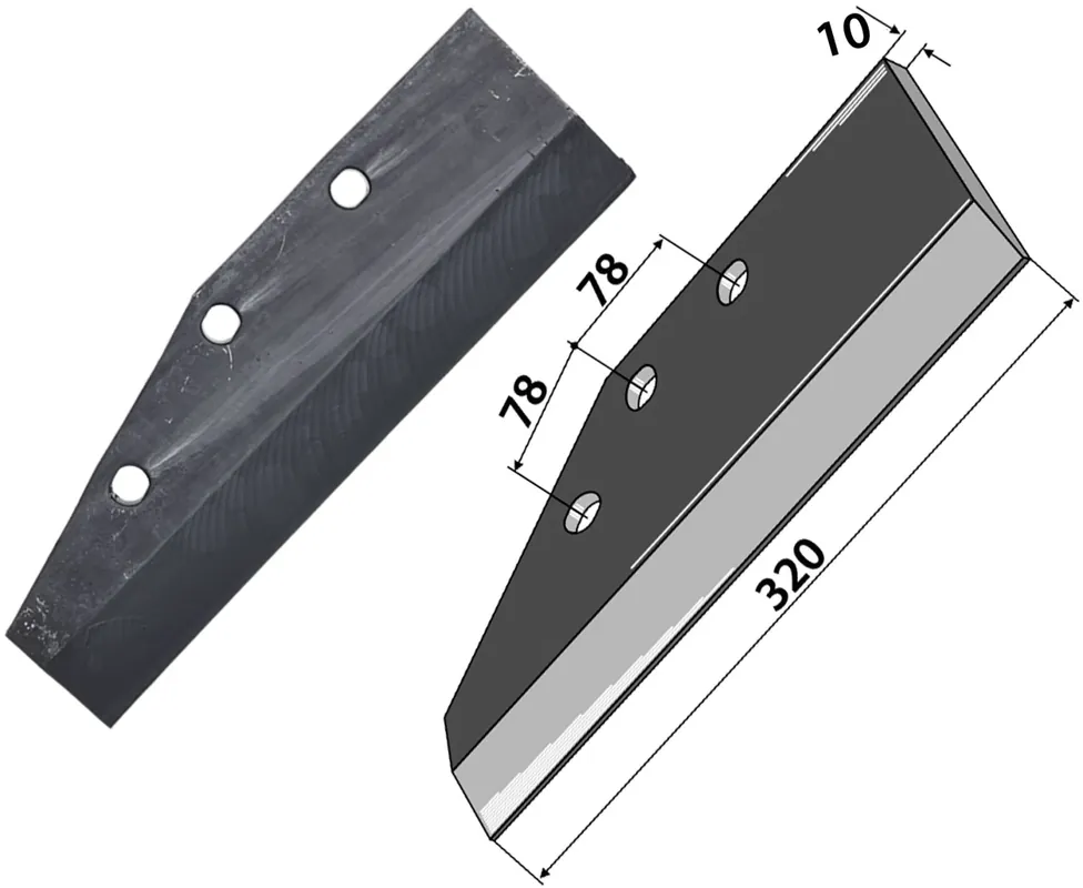 Industriehof® Scharflügel links/rechts 320 mm, für Grubber Frost, Kverneland Online Kaufen