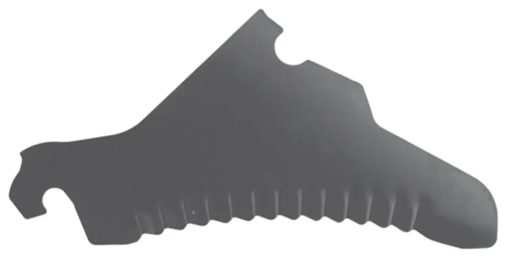 Preisreduziert Pöttinger Ladewagenmesser 430 x 215 x 5 mm, für Ladewagen Europrofi, Jumbo, Torro, 434.126.002