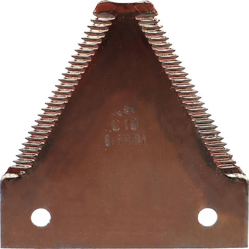radura® Messerklinge "Standard" 75 x 76 x 2 mm, unten, gezahnt, fein (14 tpi), für Mähdrescher Schnäppchen