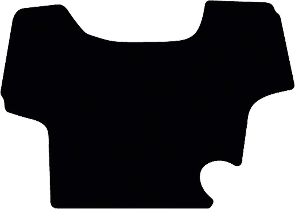 Meistverkauft Fußmatte Velours schwarz, für Case IH Traktor Farmall 85 A, 95 A, 105 A, 115 A; ab Bj. 12.18
