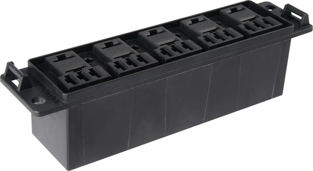 Herth + Buss Relaissockel 5-polig mit Halter, 5 Relaissteckplätze, 3 x Flachsteckanschluss 4,8 mm; 2 x Flachsteckanschluss 6,3 mm, 50 390 964 Sale