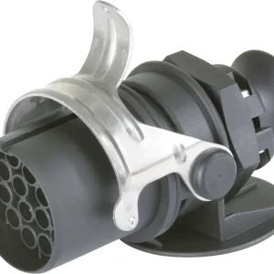 Sonderaktion Herth + Buss Stecker 24 V, 15-polig, Crimpverbinder, für Kabel von 14 – 16 mm Durchmesser, mit Zugentlastung, 51 305 240
