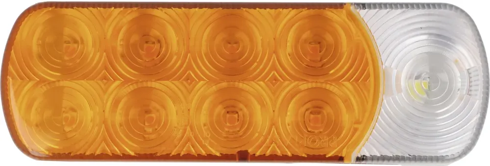 Saisonangebot LED-Blink-Positionsleuchte vorn links/rechts, 163,6 x 55,6 x 31,8 mm, 12 – 24 V, Anschluss offene Kabelenden (open end)