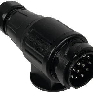 Bestpreis TRAILER POOL Stecker 12 V 13-polig, drehbar, Schraubanschluss, Kunststoff, 014 000 103