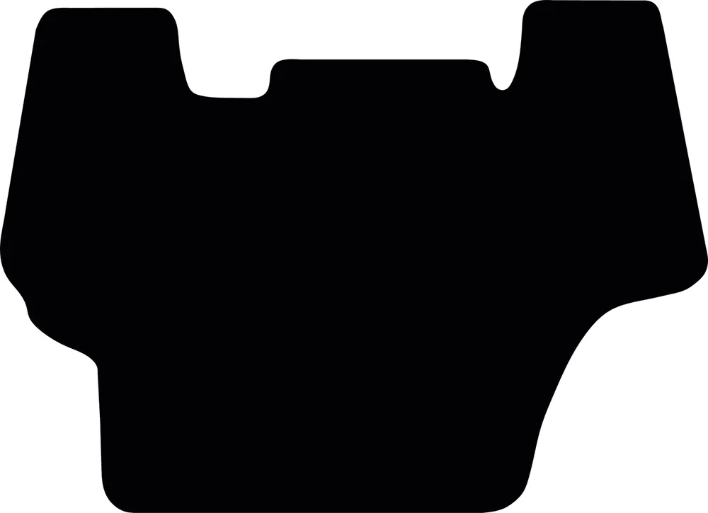 Neue Ware Fußmatte Gummi schwarz, für New Holland Traktor TM 135, TM 140, TM 150, Bj. 02 – 07