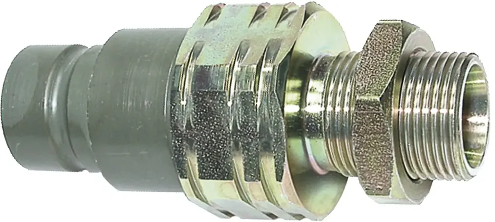 Hydraulikstecker "FF" flachdichtend, schwer, metrisch, Schott Rabatt