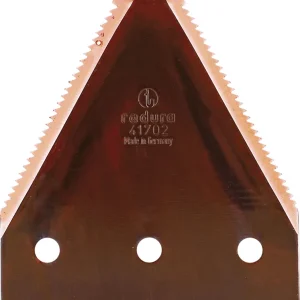 Direktkauf radura® Messerklinge "Standard" 80 x 76 x 2 mm, unten, gezahnt, fein (14 tpi), für Mähdrescher