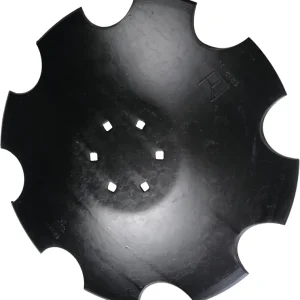 NIAUX 200 Eggenscheibe 460 x 5 mm, LK 100 mm, gewölbt, gezahnt, flacher Ansatz, für Kuhn, 31-0969 Neue Ware
