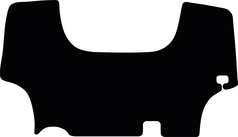Begrenztes Angebot Fußmatte Velours schwarz, für Ford New Holland Traktor TD 5000, mit mechanischer Sperrdifferential, ab Bj. 12