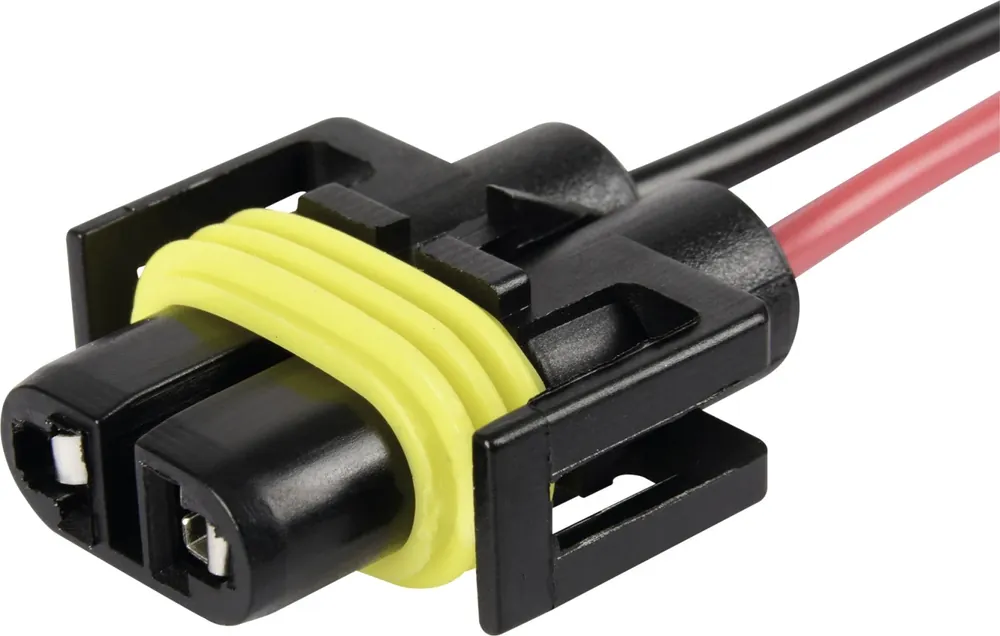 Herth + Buss Stecker mit Kabel, 2-polig, für Lampenfassung Hauptscheinwerfer mit Lampenart H8, H11, H16, H27W/1, H27W/2, 50 390 441 Saisonangebot