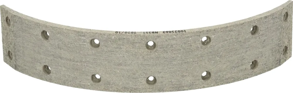 Begrenztes Angebot Fendt Bremsbelag 287 x 50 x 6 mm, Ø 300 mm, 14 Bohrungen, für Fußbremse Traktor Geräteträger, F231101070082