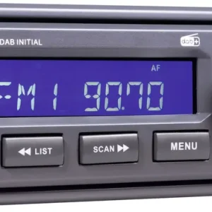 Finale Aktion AMS Radio "CT 412 DAB BT Initial" mit kurzer Einbautiefe, Mikrofon und DAB+, X991450874000