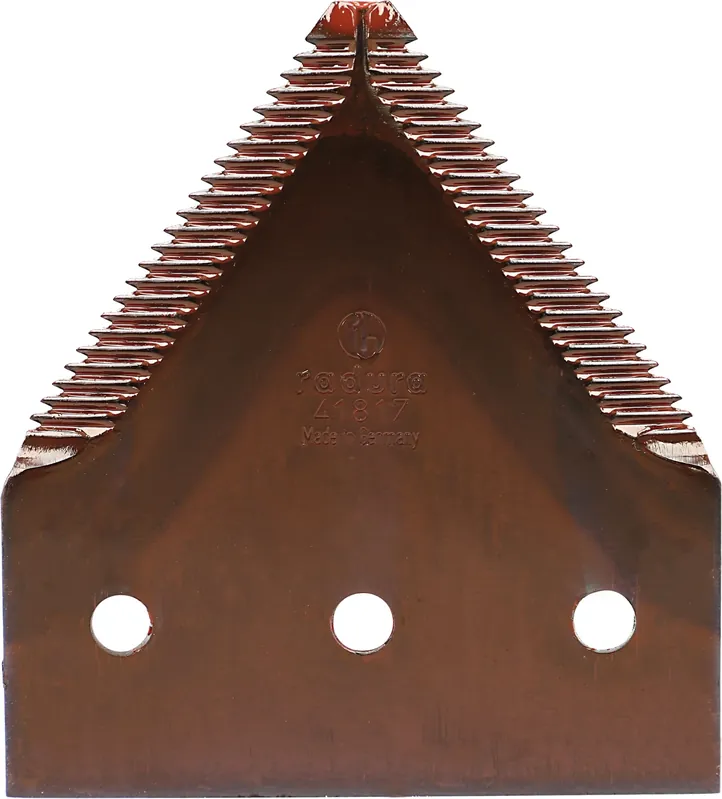 Must-Have radura® Messerklinge "Standard" 84 x 76 x 2,7 mm, oben, gezahnt, fein (14 tpi), für John Deere Mähdrescher