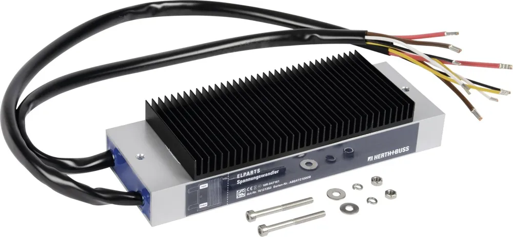 Herth + Buss Spannungswandler 12 V; 24 V für Betrieb einer 24 V ABS/EBS-Anlage aus 12 V/24 V Zugfahrzeug, 76 121 352 Solange Der Vorrat Reicht