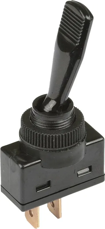 Sonderaktion Herth + Buss Kippschalter 12 V 10 A; 24 V 5 A, 2 x Flachsteckanschluss 6,3 mm, 70 509 100