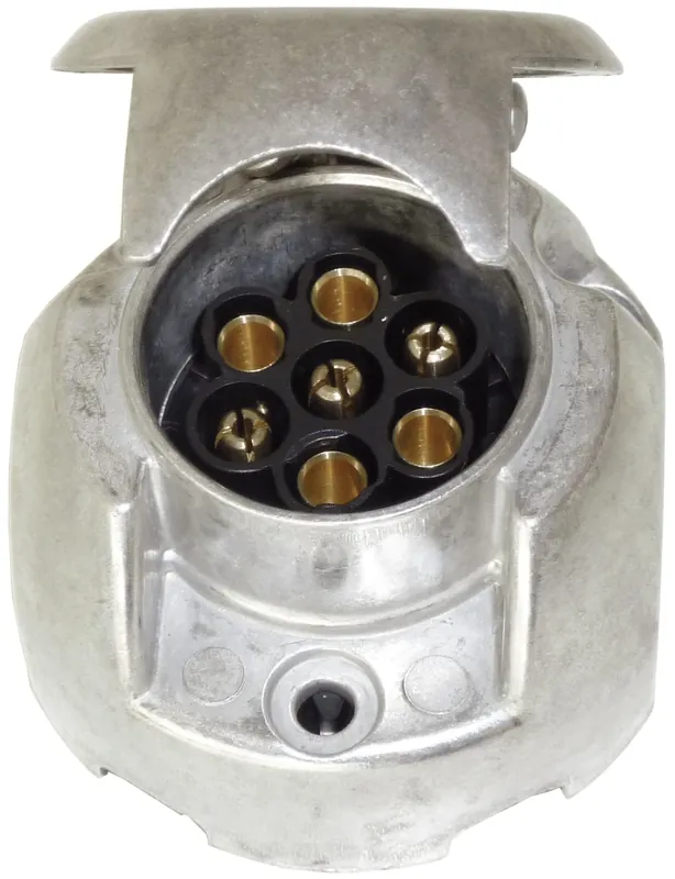 Herth + Buss Steckdose 7-polig, 6 – 12 V, Schraubanschluss, Aluminium, ISO 1724 N-Typ, NSL-Abschaltung, 51 305 145 Jetzt Bestellen