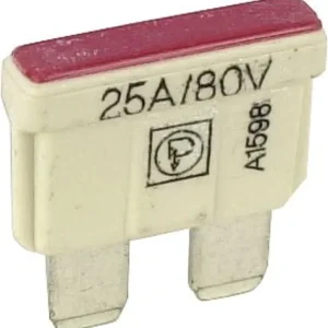 Sonderangebot Herth + Buss Flachstecksicherung "FKS-80, LF, Standard", 80 V, 25 A, natur, für Elektrofahrzeuge, 50 295 856