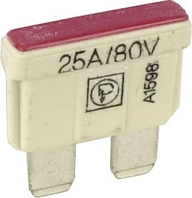 Sonderangebot Herth + Buss Flachstecksicherung "FKS-80, LF, Standard", 80 V, 25 A, natur, für Elektrofahrzeuge, 50 295 856