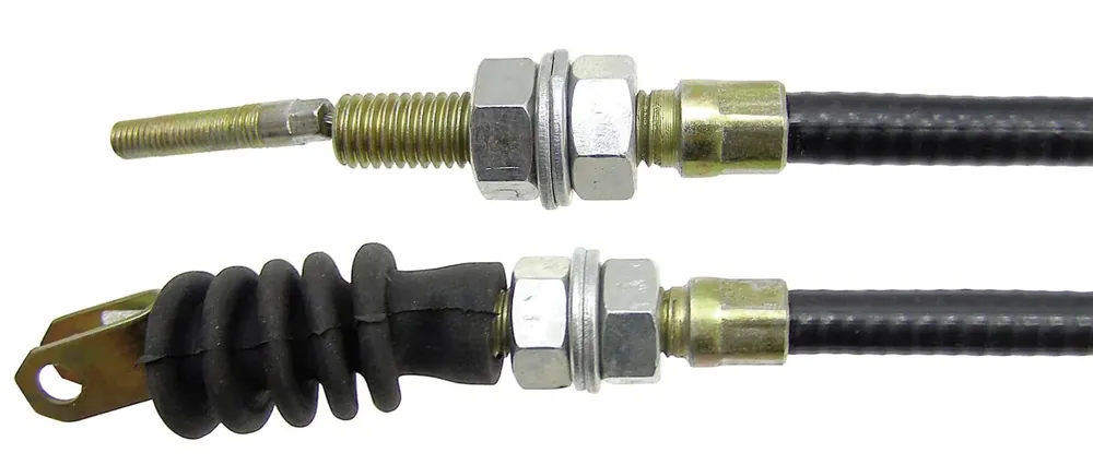 Garantierte Lieferung Bowdenzug Länge 1.490/1.400 mm, für Absteller Traktor Valmet 8000, 8100, 8200, 8400