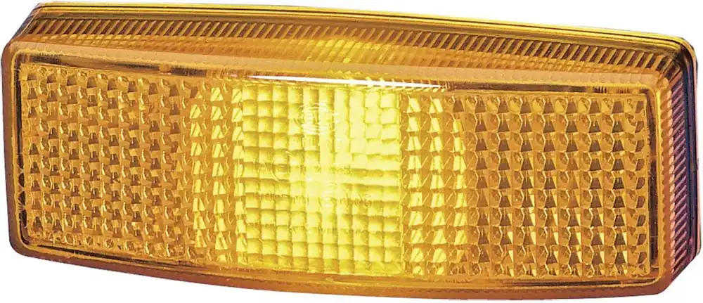 Hella® Lichtscheibe quadratisch, links/rechts, 110 x 40 mm für Seitenmarkierungsleuchte, 9EL 141 135-031 Kracherpreis