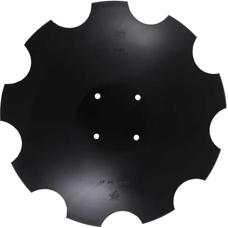 NIAUX 200 Eggenscheibe 510 x 5 mm, LK 120 mm, gewölbt, gezahnt, flacher Ansatz, für Amazone, 31-0598 Abverkauf