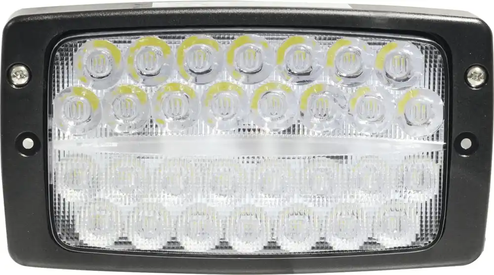 Billig LED-Arbeitsscheinwerfer 2.670 lm/26 W, 10 – 30 V, weite Ausleuchtung, für Traktor Case IH, Deutz-Fahr, Fendt, Massey Ferguson, Steyr