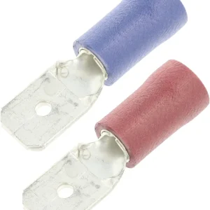 Bestpreis Hevi Flachstecker-Sortiment 0,25 – 1,0 mm²; 1,0 – 2,5 mm², 10 St., teilisoliert