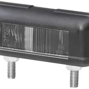 Hella® Kennzeichenleuchte hinten links/rechts, C5W, schwarz, oval, 82 x 31 x 28 mm, 2KA 357 014-001 Super-Preis