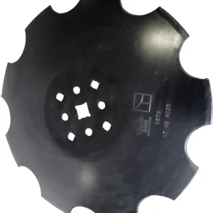 NIAUX 200 Eggenscheibe 460 x 4 mm, LK 80/110 mm, gewölbt, gezahnt, flacher Ansatz, für Agrisem, 31-0593 Zertifiziert