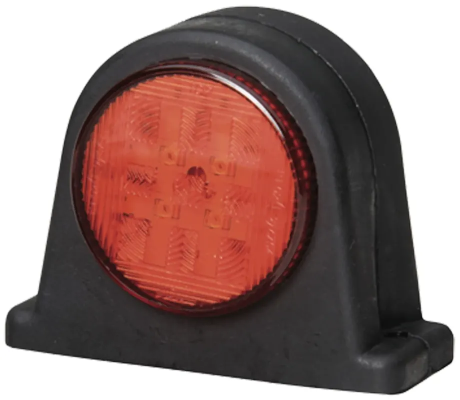 Hella® LED-Positionsleuchte seitlich links/rechts, weiß; rot, 86 x 67,2 x 44,3 mm, 10 – 30 V DC, E9 6754, 2XS 357 003-001 Echt