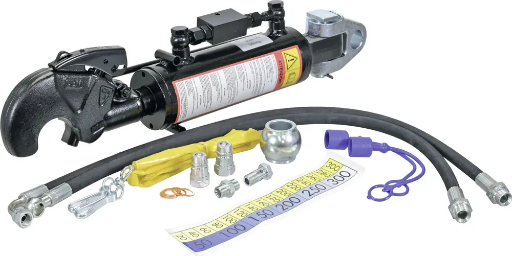 Hydraulischer Oberlenker Kat. 3/28 mm Länge 680 – 895 mm, mit Fanghaken und Gabelgelenk Bestpreis