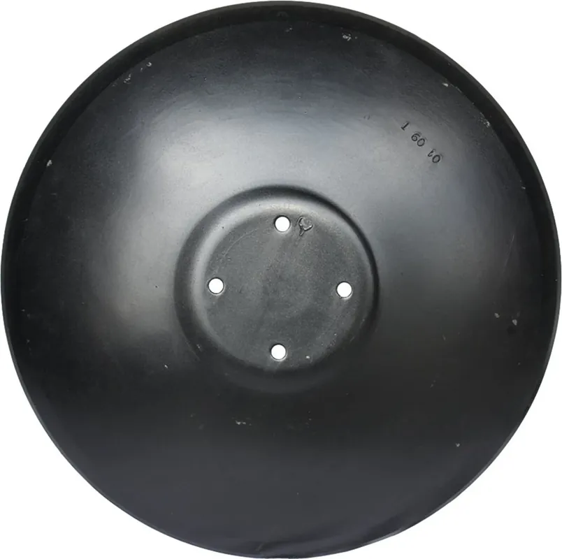 Rabatt Industriehof® Eggenscheibe 450 x 5 mm, LK 100 mm, gewölbt, glatt, flacher Ansatz, für universal, 31-118II80017
