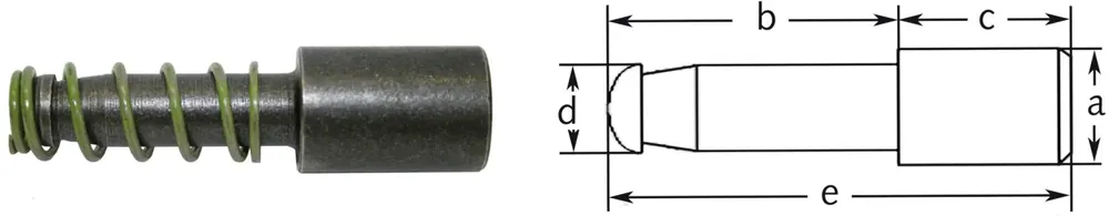 Bondioli & Pavesi Schiebestift 100; Global; SFT, 403000001R10 Beliebt