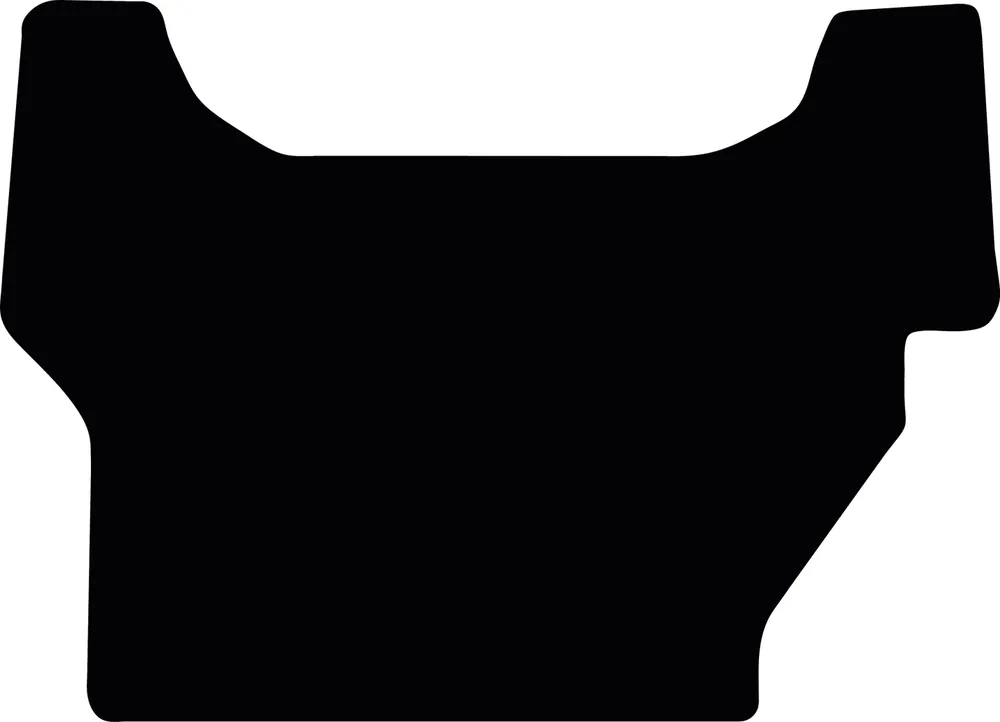 Highlight Fußmatte Velours schwarz, für Valtra Traktor G-Serie mit Mauser Hopfenkabine, ab Bj. 09.20