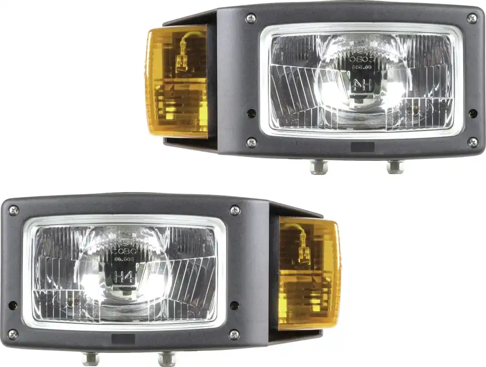 Preiswert Herth + Buss Hauptscheinwerfer links/rechts, H4; T4W, 12 V; 24 V, 252 x 119 x 129,5 mm, Anbau