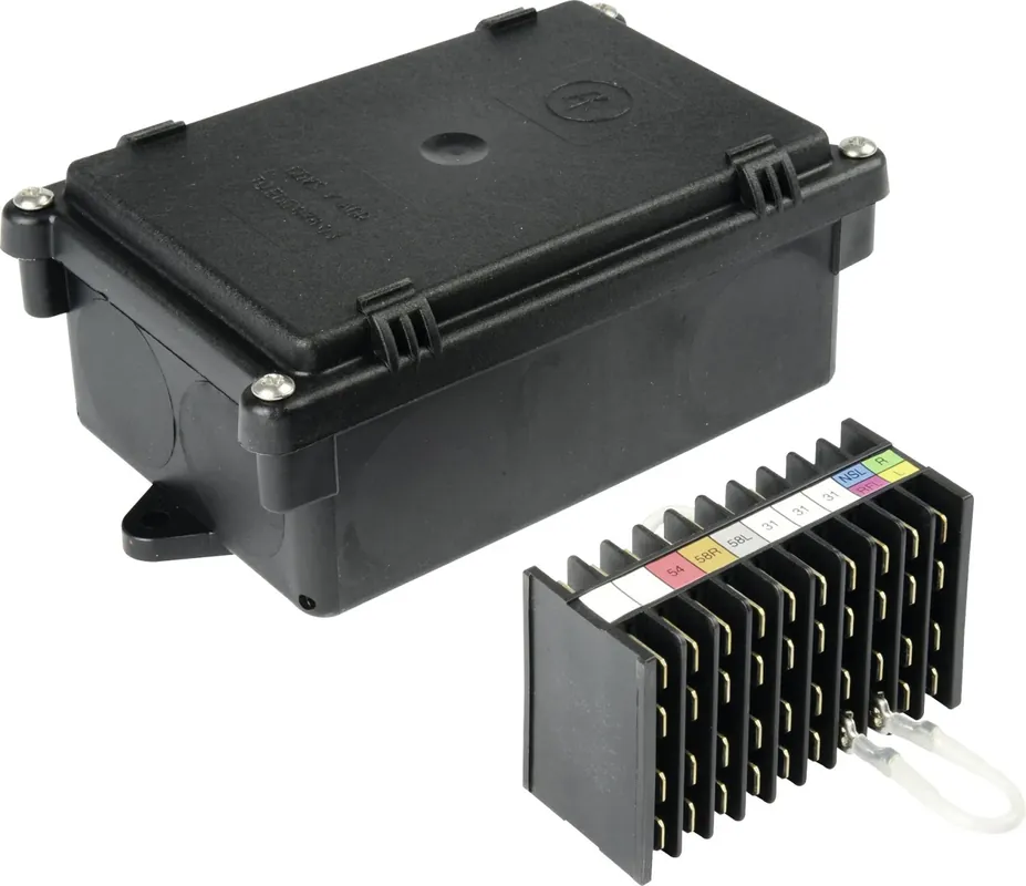 Knallerangebot Herth + Buss Abzweigdose 12-polig, Ein-/Ausgänge 0/0, 76 x Flachsteckanschluss 6,3 mm 8 x 4 + 3 x 8 + 1 x 20, 50 290 024