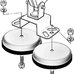 Hella® Magnethalter für Arbeitsscheinwerfer mit U-Befestigungsbügel (Best. Nr. 10066033, 10066047, 10066060), 8HG 004 806-001 Jetzt Kaufen