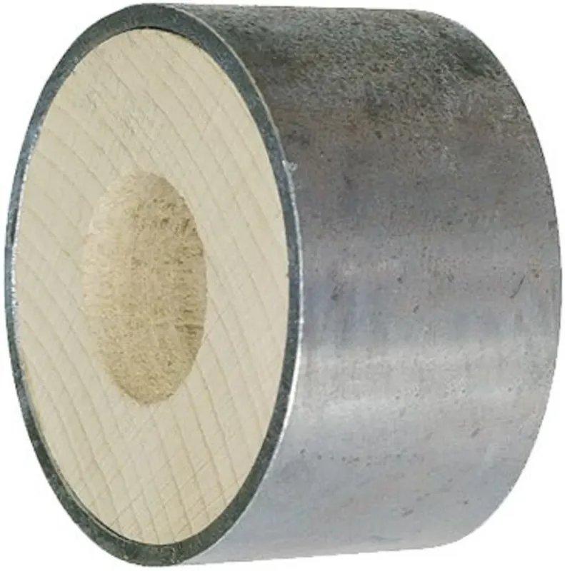 Industriehof® Holzlager mit Metallring, für Krümlerwalze Jetzt Kaufen
