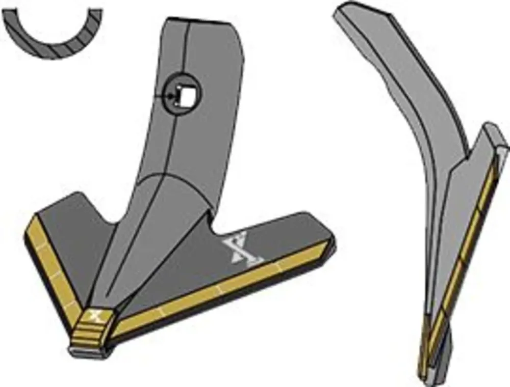 Industriehof® Gänsefußschar "eXtreme® CARBIDE LINE" 200 mm, für Grubber Kuhn, 101.EXT-1178 Direktkauf