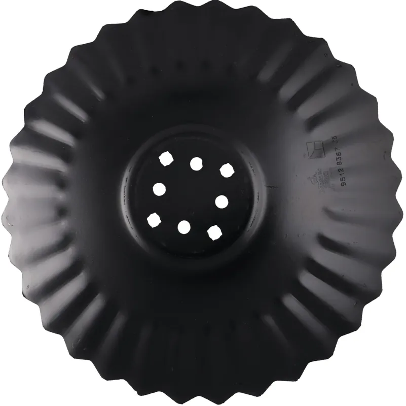 NIAUX 200 Eggenscheibe 560 x 5 mm, LK 80/110 mm, gewölbt, gewellt, gezahnt, für Agrisem, 31-1028 Sonderaktion