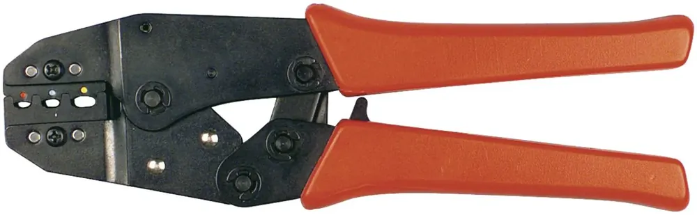 Sonderaktion Herth + Buss Quetschzange für isolierte Kontake (Schrumpfverbinder, Rundsteckhülse) 0,5 – 6 mm², 90 942 260