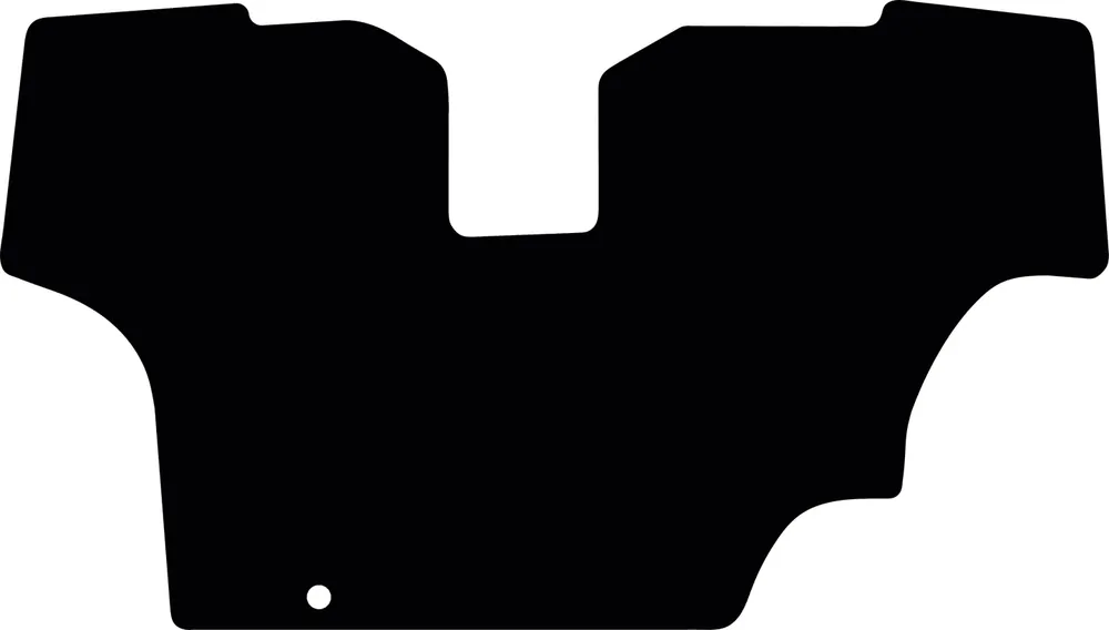 Fußmatte Velours schwarz, für Fendt Traktor Favorit 500 mit Motorbremse, Bj. 93 – 00 Begrenztes Angebot