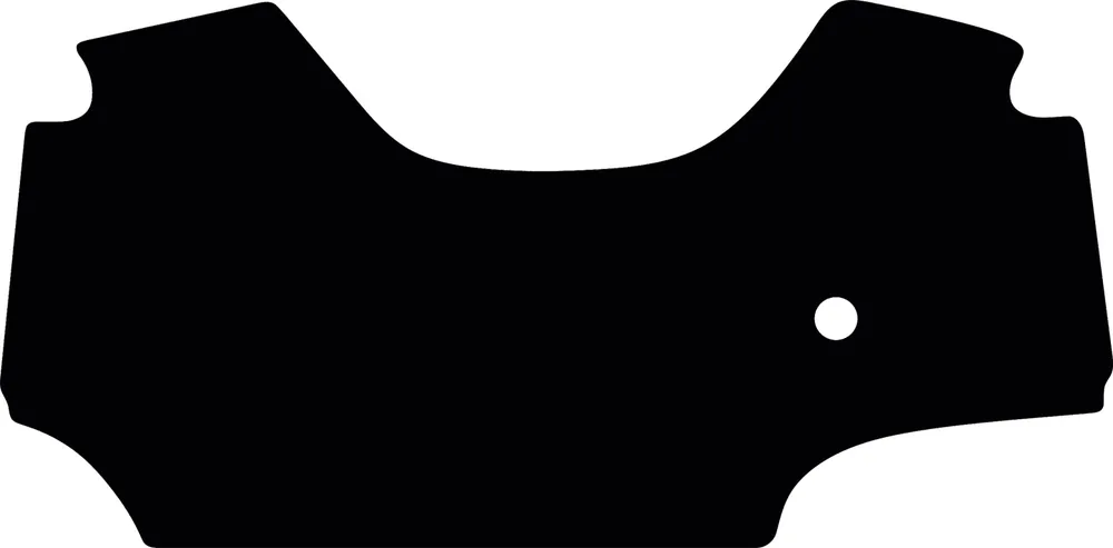 Fußmatte Velours schwarz, für Deutz-Fahr Traktor 6 C TTV ohne Motorbremse, ab Bj. 03.22 Online Kaufen