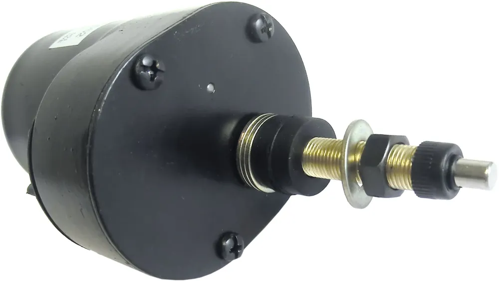 Knallerangebot Scheibenwischermotor 12 V Wischwinkel 135 °, leichte Bauart, Ø Welle 6 mm x M 6 AG für Fritzmeier