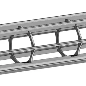 Zertifiziert Industriehof® Flachstabwalze Ø Walze 270 mm, für Lemken