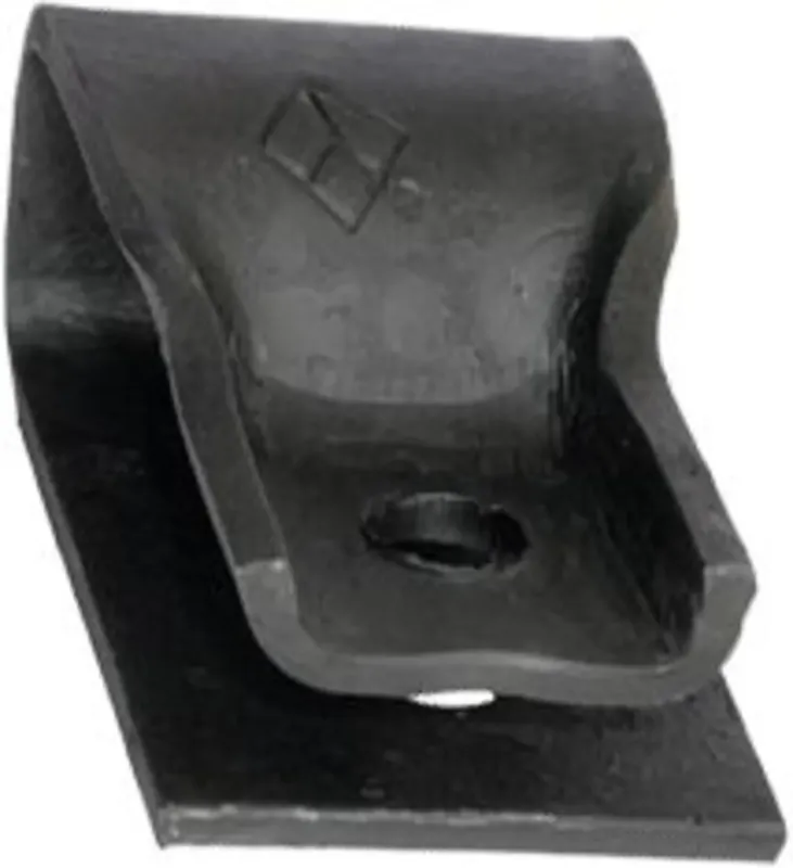 Preiswert Industriehof® Halter 104 x 65 x 6,5 mm, Bohrung 13 mm für JF Schlegelmesser, 63-JF-02